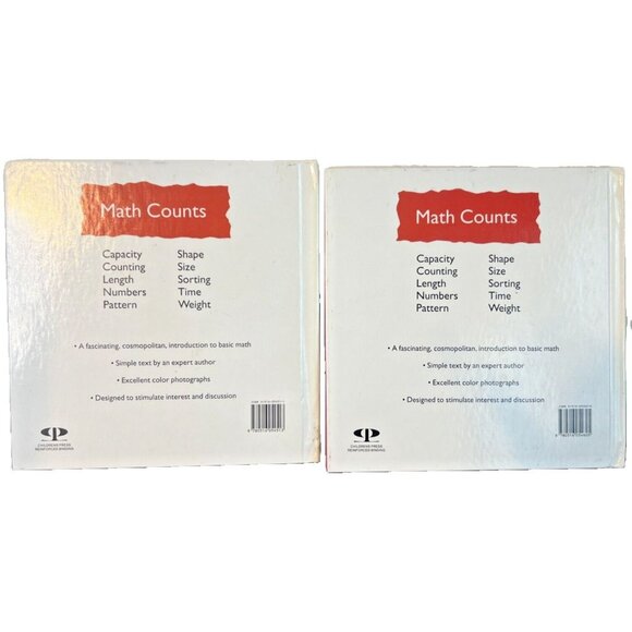 Math Counts By Henry Pluckrose Set Of 2 Hardcover Book (Capacity & Weight) - Picture 2 of 9